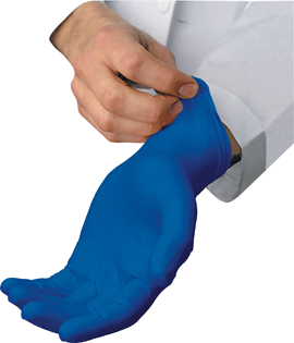 BioGard Antimicrobial Nitrile Gloves