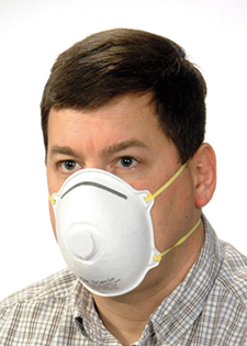 Particulate Respirator with Exhilation Valve