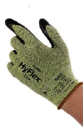 HyFlex Black Foam Nitrile Gloves